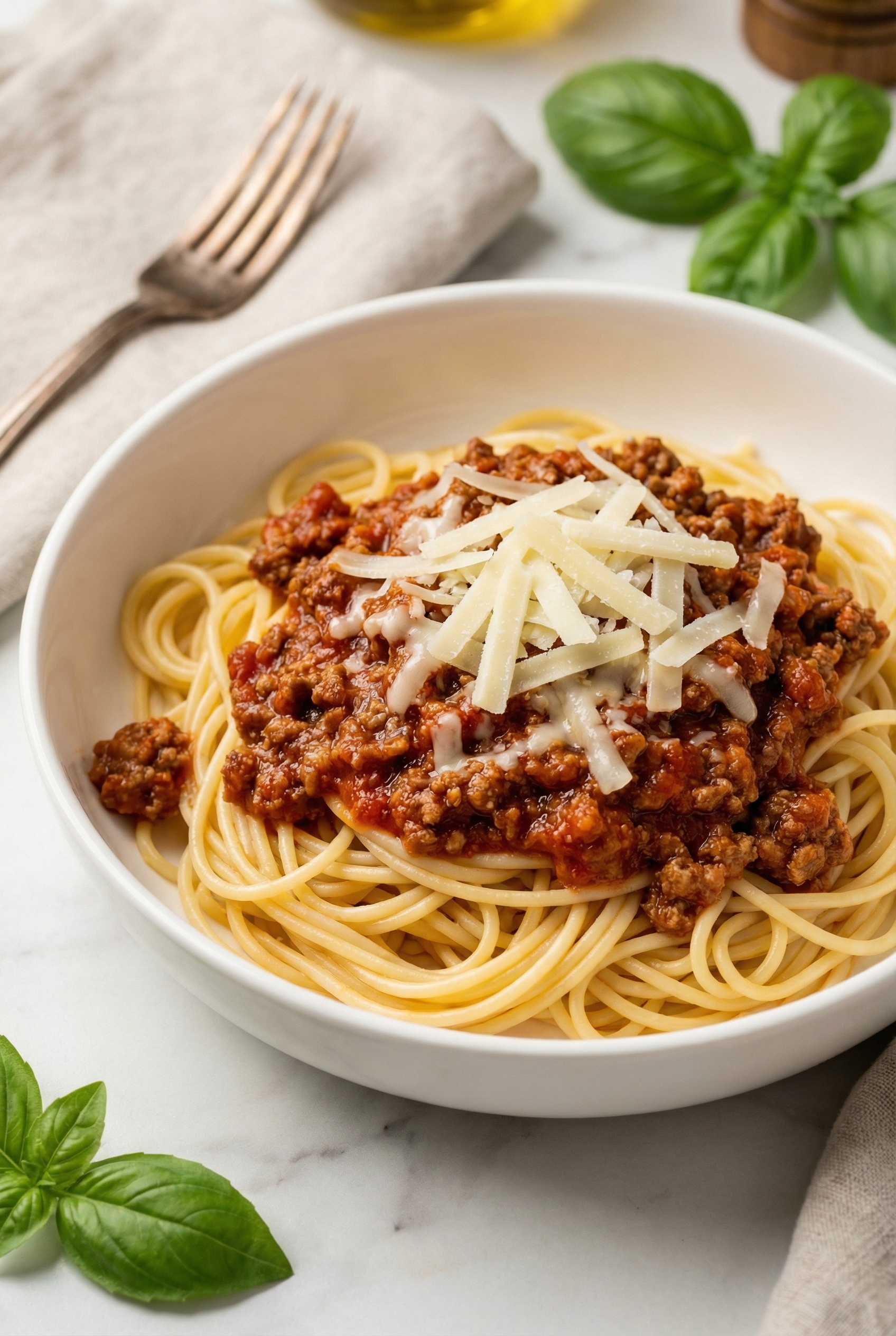 AI-generated pasta photography