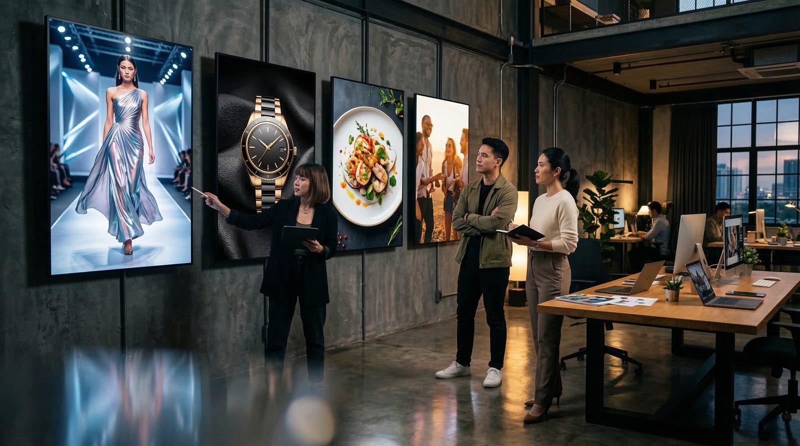 AI Studio creative production