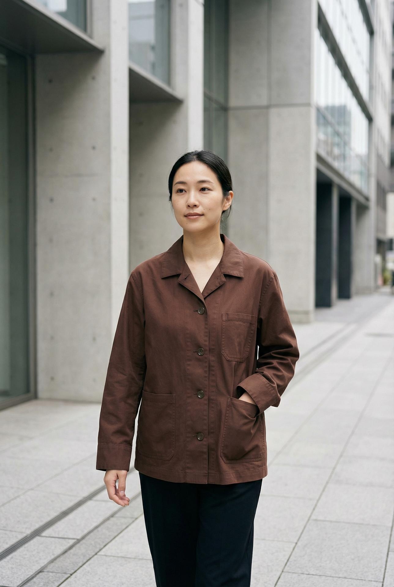 Outdoor — AI-generated by AI Studio from a real garment: Location without travel