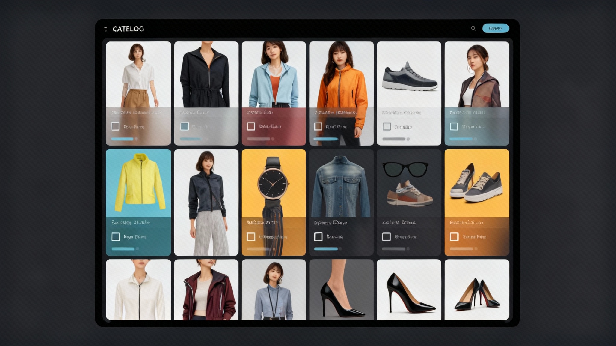 Select products from catalog